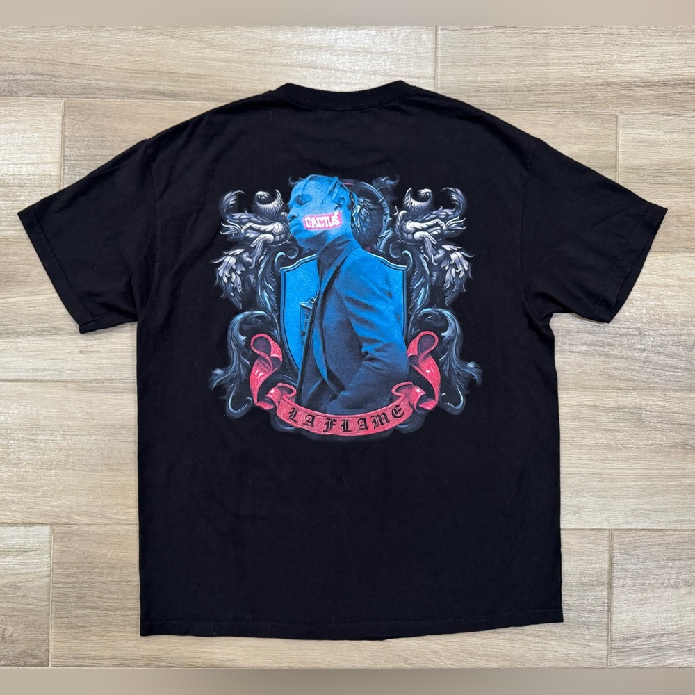 Travis Scott Cactus Jack Miracles La Flame T-Shirt